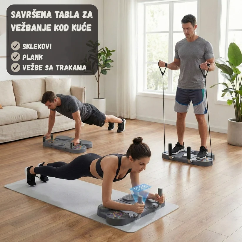 Tri načina treninga na jednoj tabli